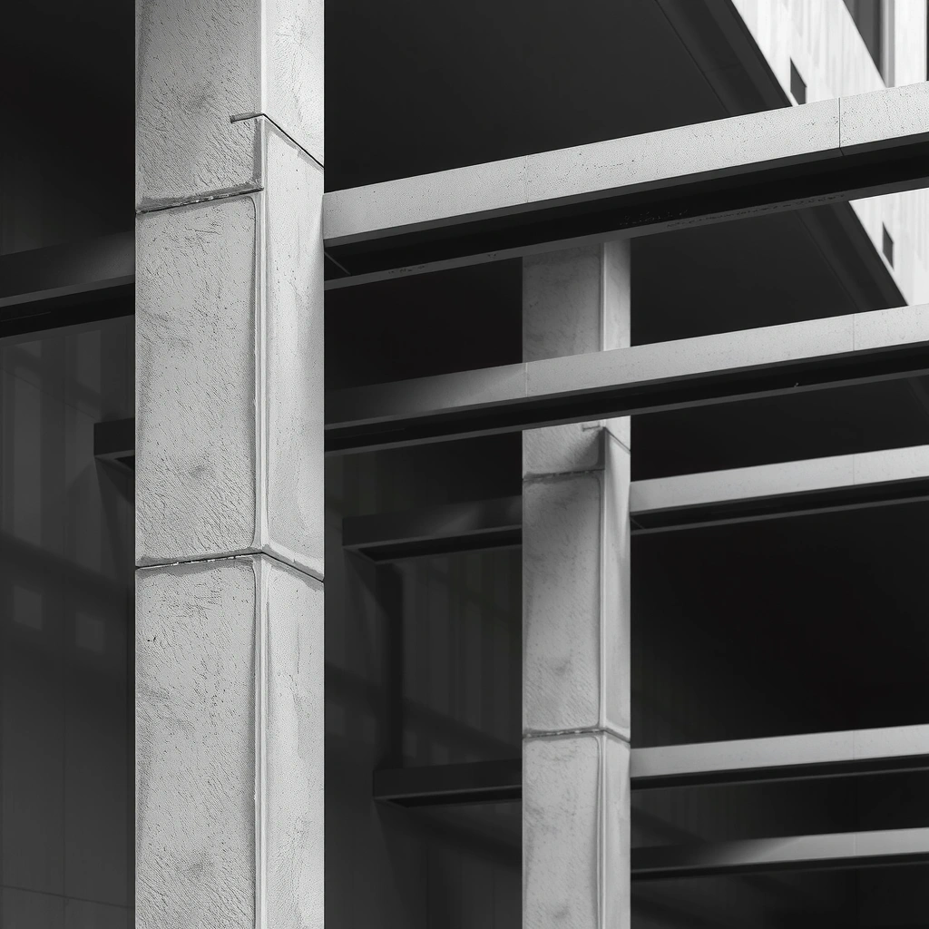 Architektonische Betontextur